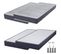 Matelas Mousse + Sommier Sp18 Volcan 2x90x200 Myriade - H. 21 Cm - Soutien Équilibré