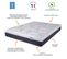 Matelas Ressort + Sommier Sr15 Volcan 160x200 Rueda - H. 27 Cm - Soutien Ferme