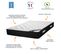 Matelas+sommier+tete Sr9 Deco 140x190 Black Mattress - H. 25 Cm - Soutien Équilibré