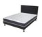 Matelas + Sommier + Tete Sr9 Deco 140x190 Record - H. 20 Cm - Soutien Ferme