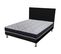 Matelas + Sommier + Tete Sr9 Deco 140x190 Malta - Hauteur 20 Cm - Soutien Très Ferme