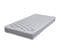 Matelas Ressort + Sommier Gris Clair 2x90x190 Ryad - Hauteur 20 Cm - Soutien Très Ferme