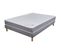 Matelas Ressort + Sommier Gris Clair 160x200 Ryad - Hauteur 20 Cm - Soutien Très Ferme