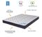 Matelas Mousse + Sommier Métal Démonté 140x190 Melior - Hauteur 20 Cm - Soutien Ferme