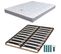 Matelas Mousse + Sommier Métal C310 160x200 Morgan - Hauteur 17 Cm - Soutien Ferme