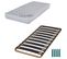 Matelas Mousse + Sommier C310 90x190 Montana - Hauteur 18 Cm - Soutien Équilibré