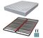 Matelas Mousse + Sommier Métal C39 160x200 Madere - Hauteur 24 Cm - Soutien Ferme