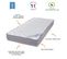 Matelas Mousse + Sommier Métal C39 2x90x190 Wave - Hauteur 19 Cm - Soutien Ferme