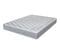 Matelas Mousse + Sommier Métal C224 160x200 Madere - Hauteur 24 Cm - Soutien Ferme