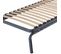 Lit Gigogne + Matelas Morgan - 90x190 - Mousse - 20 Lattes Bois - Gain De Place