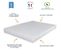 Matelas Et Sommier 160x200 Mousse - Newkit - Soutien Medium - Sommier Démonté - Crème