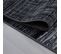 Geo - Tapis Géométrique à Carreaux - Anthracite Et Gris 080 X 300 Cm