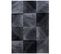 Carreaux - Tapis à Motifs Carreaux En Damier - Noir Et Gris 200 X 290 Cm