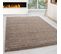 Shaggy - Tapis Uni à Poils Longs - Beige 080 X 150 Cm