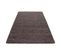 Shaggy - Tapis Uni à Poils Longs - Taupe 200 X 290 Cm