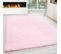 Shaggy - Tapis Uni à Poils Longs - Rose 200 X 290 Cm