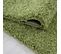 Shaggy - Tapis Uni Rond - Vert 200 X 200 Cm