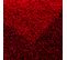 Shaggy - Tapis à Bordures - Rouge 160 X 230 Cm