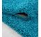 Shaggy - Tapis Uni à Poils Longs - Turquoise 120 X 170 Cm