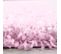 Shaggy - Tapis Uni Rond - Rose 120 X 120 Cm