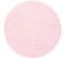 Shaggy - Tapis Uni Rond - Rose 120 X 120 Cm