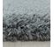 Moelleux - Tapis Cosy Rond à Poils Longs - Gris Clair 200 X 200 Cm