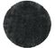 Moelleux - Tapis Cosy Rond à Poils Longs - Gris 160 X 160 Cm