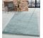 Moelleux - Tapis Cosy à Poils Longs - Bleu Pastel 120 X 170 Cm