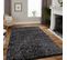 Cosy - Tapis à Poils Longs 30mm - Anthracite Et Gris 200 X 290 Cm