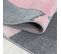 Pastel - Tapis Couleur Pastel - Rose et Gris 200 X 290 Cm