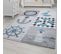 Marin - Tapis Enfant - Bleu 120 X 170 Cm