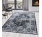 Tapis Style Persan Noir Lavable En Machine 200x290cm