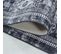 Tapis Style Persan Noir Lavable En Machine 160x230cm
