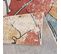 Mona - Tapis à Poils Courts Fleurs Multicolores 120x170cm
