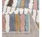 Hippie 03 - Tapis à Poils Longs Et Relief Multicolore 140x200cm