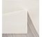 Tara - Tapis Uni Blanc à Relief Linéaire 160x230cm