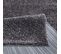 Tapis à Poils Longs Softy Gris Foncé 100x200cm