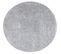 Tapis à Poils Longs Rond Softy Gris Souris 160x160cm