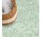 Tapis à Poils Longs Rond Softy Vert Amande 160x160cm