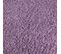 Tapis à Poils Longs Rond Softy Violet De Parme 200x200cm