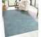 Tapis à Poils Longs Softy Bleu Azur 200x200cm