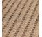 Tapis De Salon Naturel Aspect Jute Beige Et Noir 280x370cm