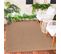 Tapis De Salon Naturel Aspect Jute Beige 240x340cm