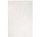 Tara - Tapis De Salon à Relief Palmier Couleur Uni Blanc 160x230cm