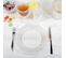 Assiette Plate Acrylique Diamant Par Boite De - 6