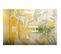 Plateau Jaune Sur Pied Blanc 28cm - Citron