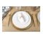 Assiette Plate Perles 27cm Par Boite De - 6