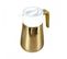 Cafetiere Isotherme Doree Et Blanche 1l