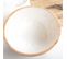 Bol Blanc Nacre En Bois Manguier 18cm