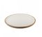 Plateau Blanc Nacre En Bois Manguier 41cm